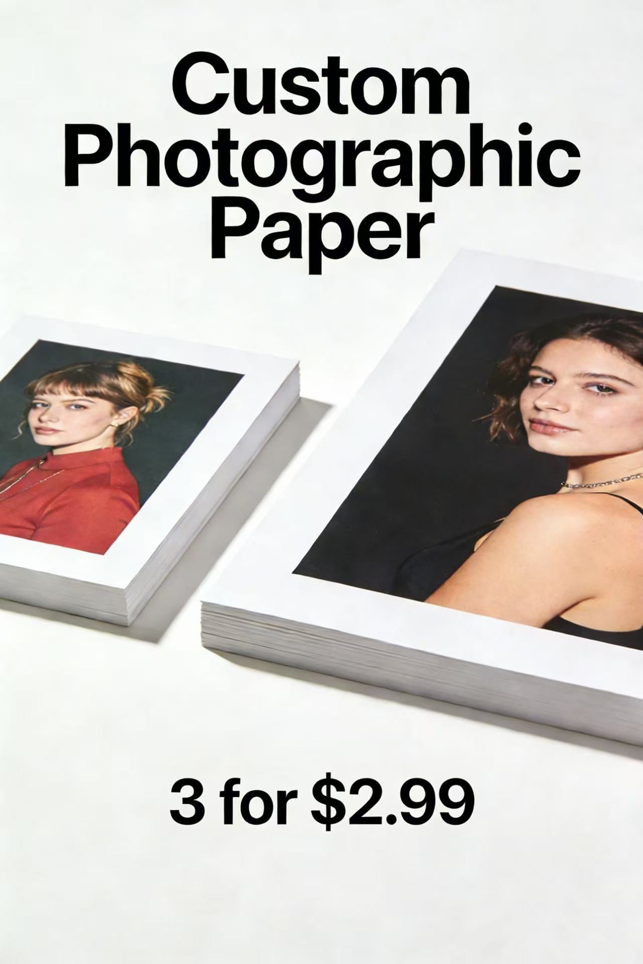 4×6" High Glossy Waterproof Photo Paper – Professional Prints for Every Moment