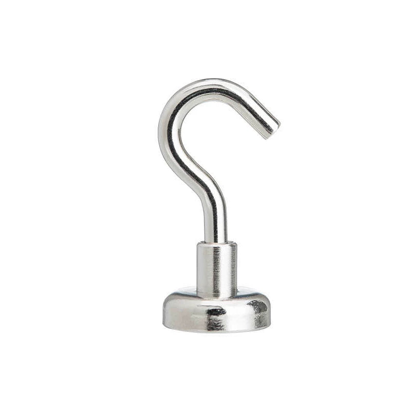 No-Drill Refrigerator Magnetic Hooks - Damage-Free Kitchen Storage Magnet Hangers